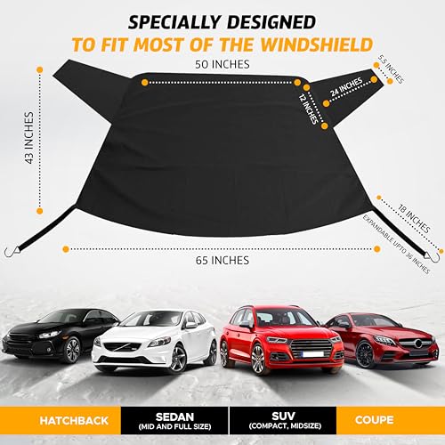 Rear Windshield Cover for Ice and Snow R35464