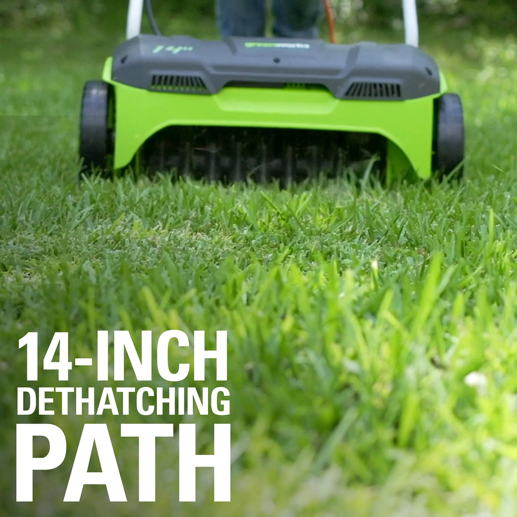 14 in. 10 Amp Corded Electric Dethatcher Z300