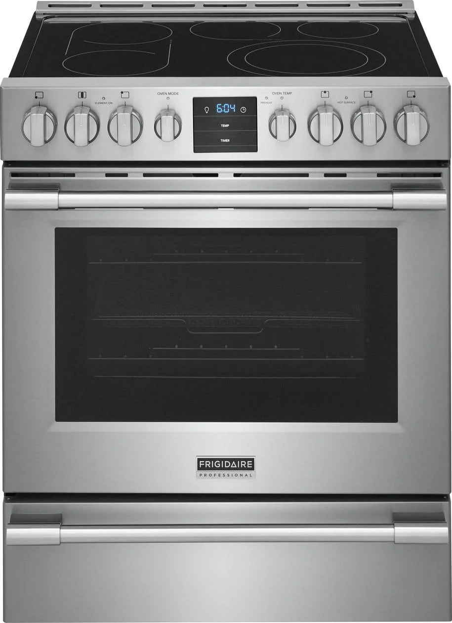 5.4 Cu. Ft. Stainless Electric Range with Air Fry W950309