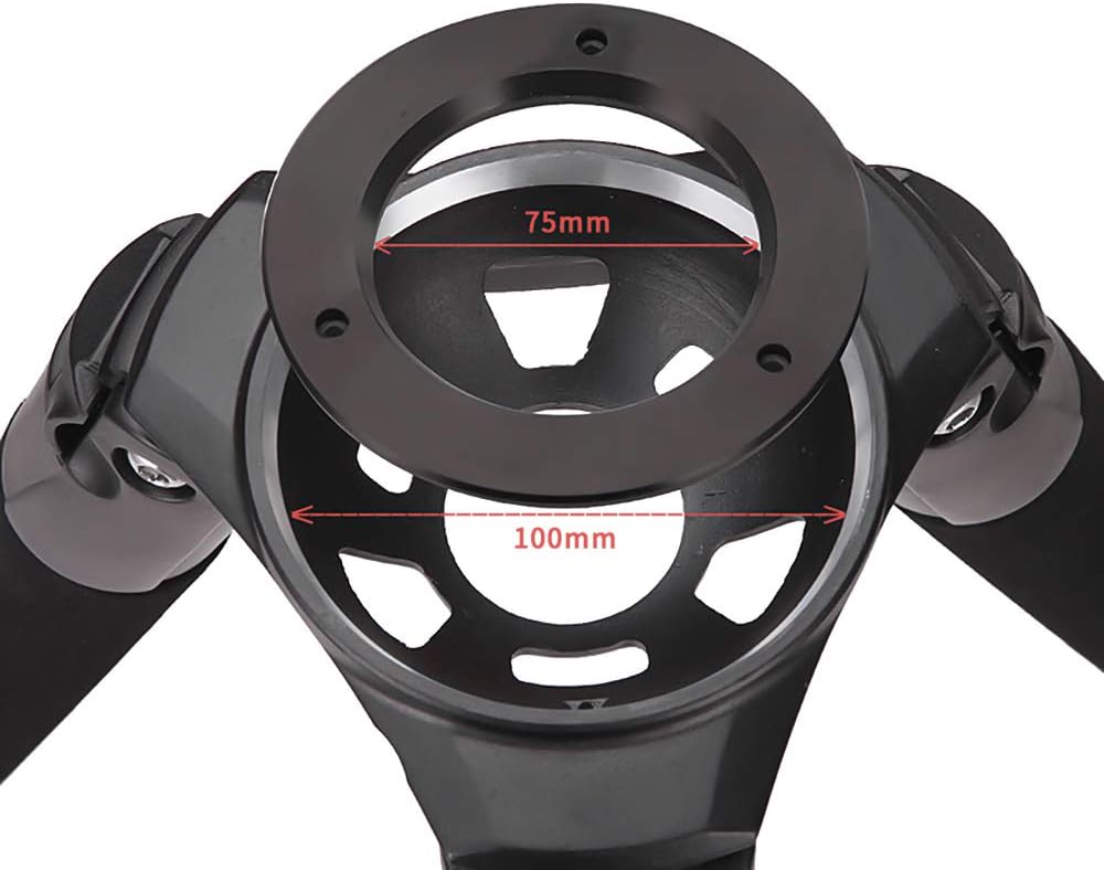 Aluminum Alloy Tripod Stand with Fluid Head C882898