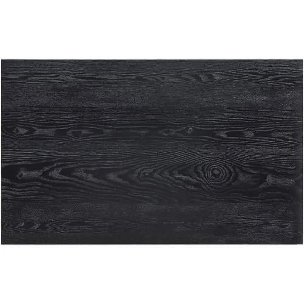 Black Wood Dining Room Table V915