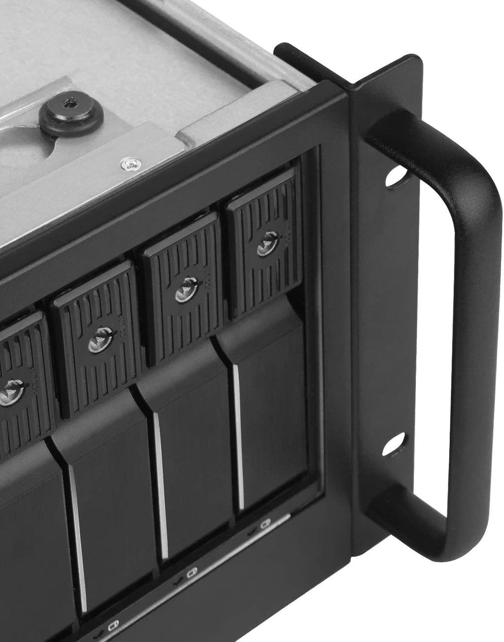 4U Rackmount Server Case with 5 x 3.5 Hot-Swappable Bay and 3 x 5.25 Bays Z476