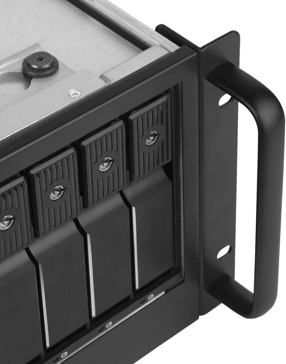 4U Rackmount Server Case with 5 x 3.5 Hot-Swappable Bay and 3 x 5.25 Bays Z476