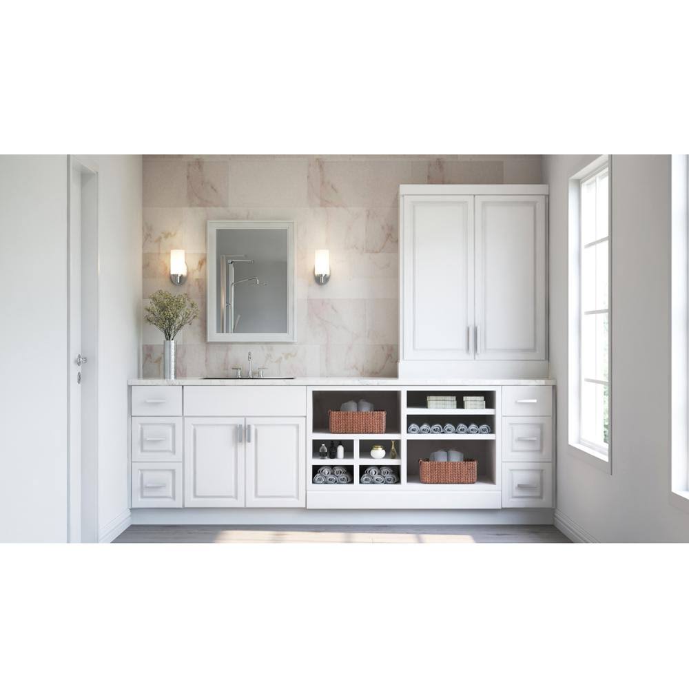 24x42x12 in. Wall Kitchen Cabinet in Satin White U68654