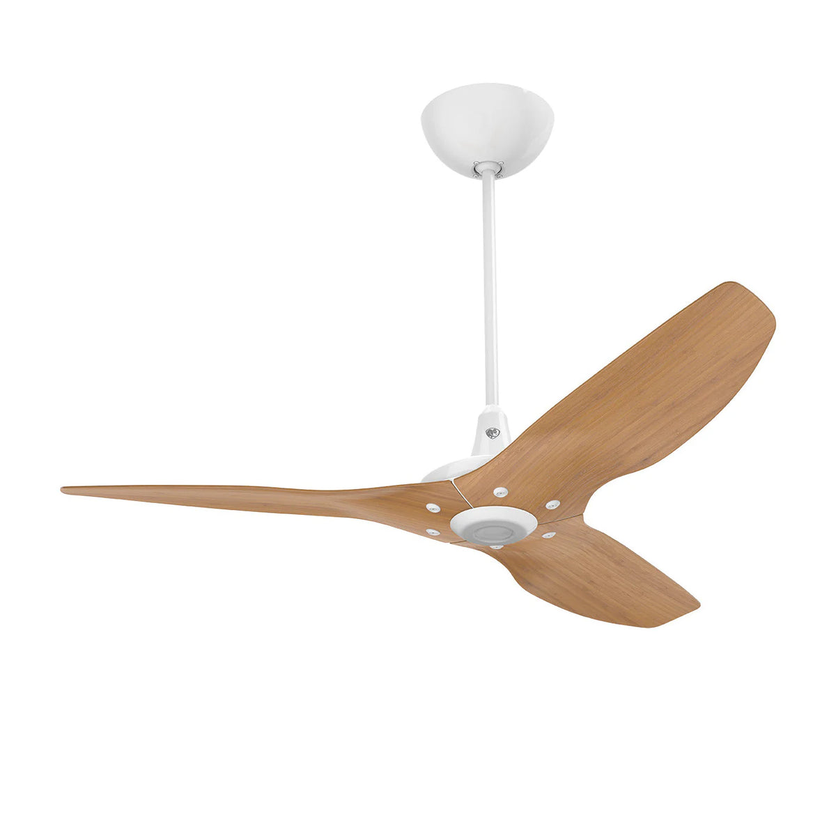 52 Ceiling Fan with Bamboo Blades and White Finish K88278