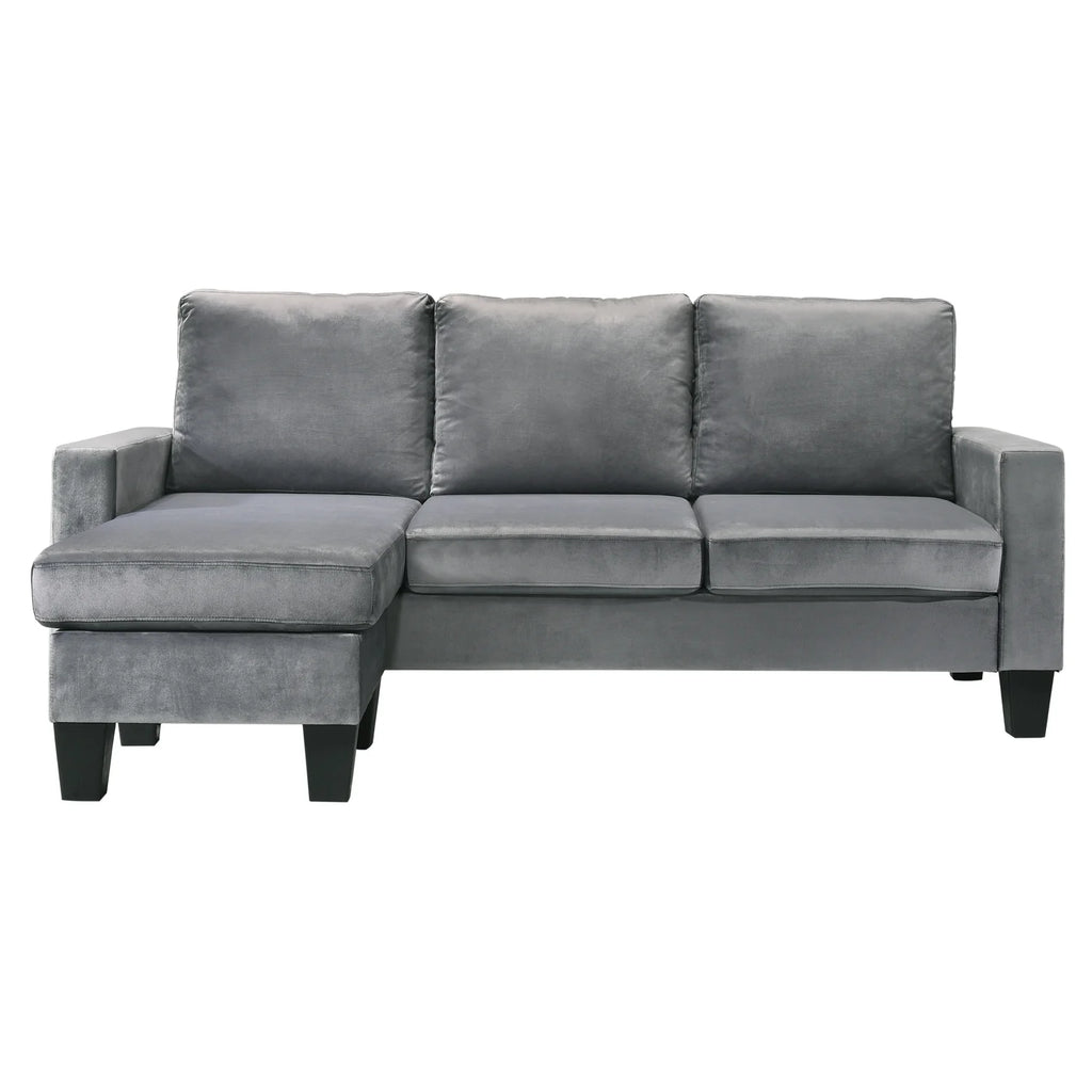Gray Sofa Chaise M9512