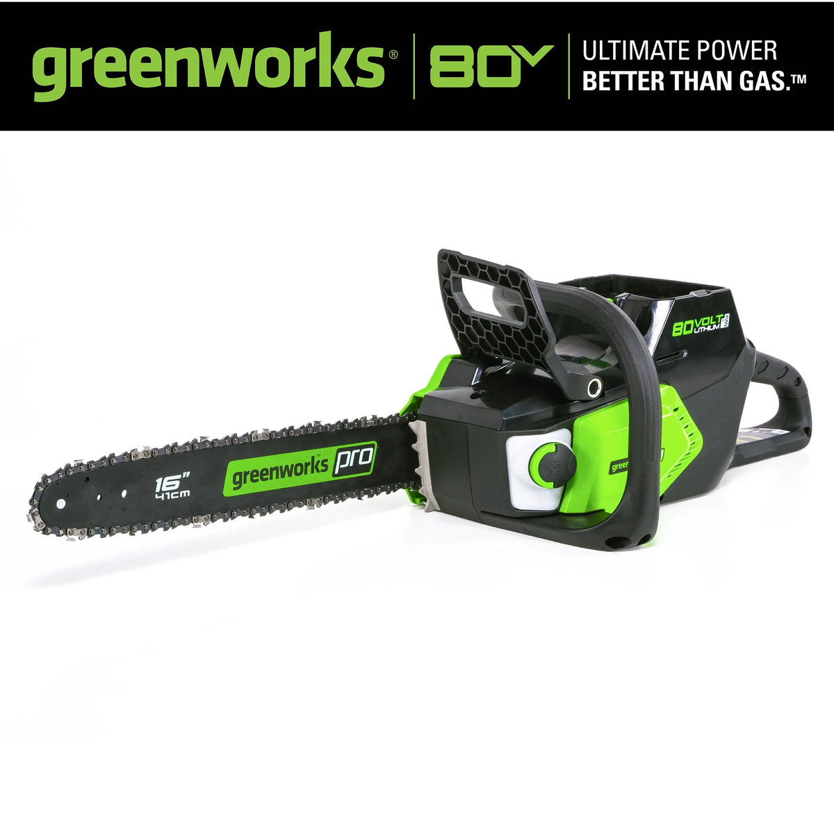 80V 16-inch Cordless Brushless Chainsaw O239927