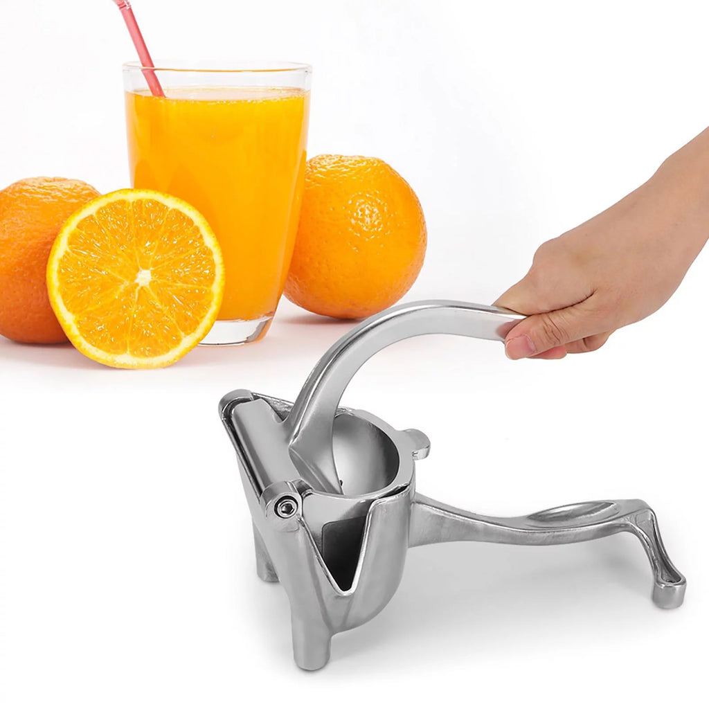 Manual Juicer Lemon Orange Squeezer Aluminum Portable N311