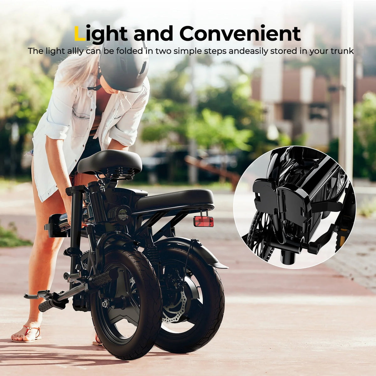 Folding Electric Bike 400W 48V 13Ah J296