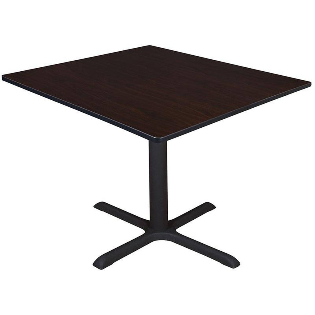 Mocha Walnut Square 48 in. Breakroom Table W21322