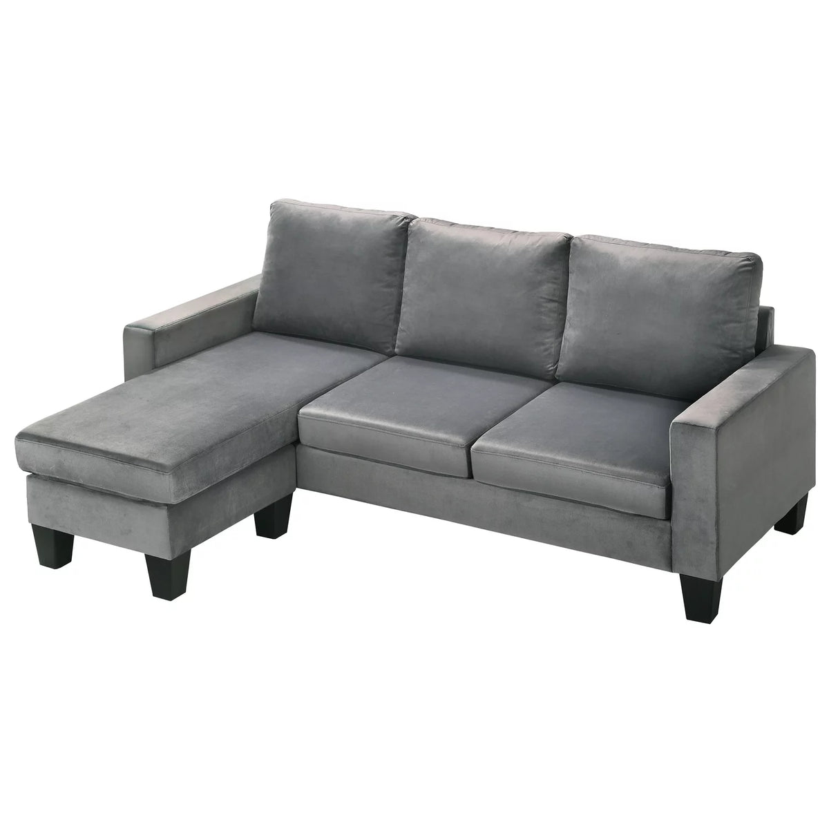 Gray Sofa Chaise M9512