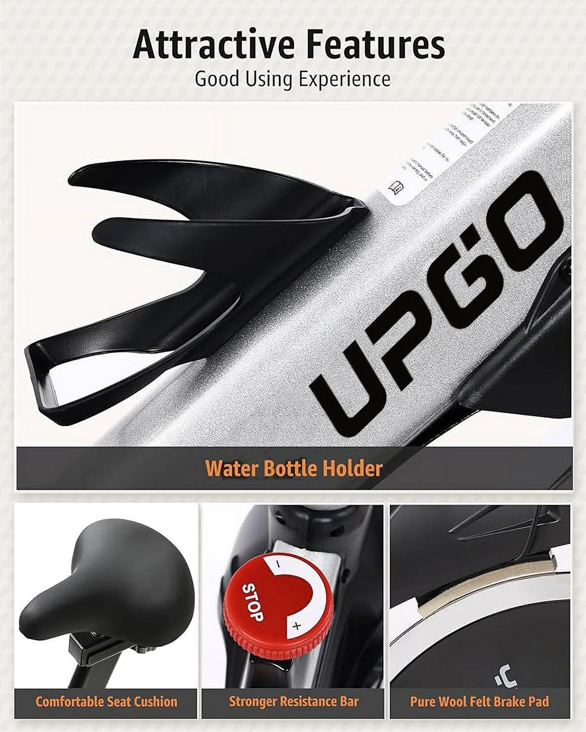 Indoor Cycling Bike with Ipad Mount C749252