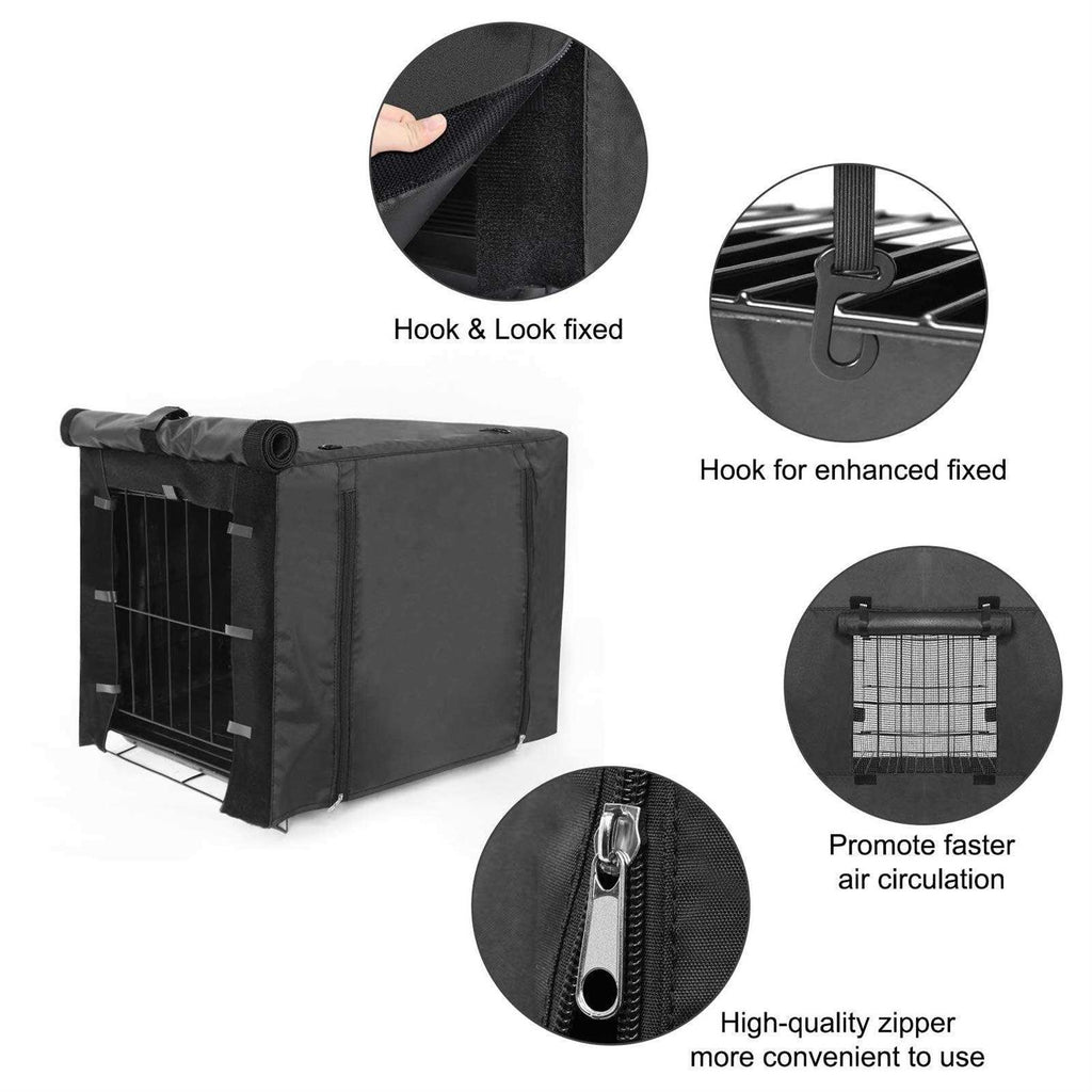 Dog Crate Cover Double Door 36 42 48 inches W732044
