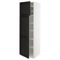 White High Cabinet with 2 Doors D547829