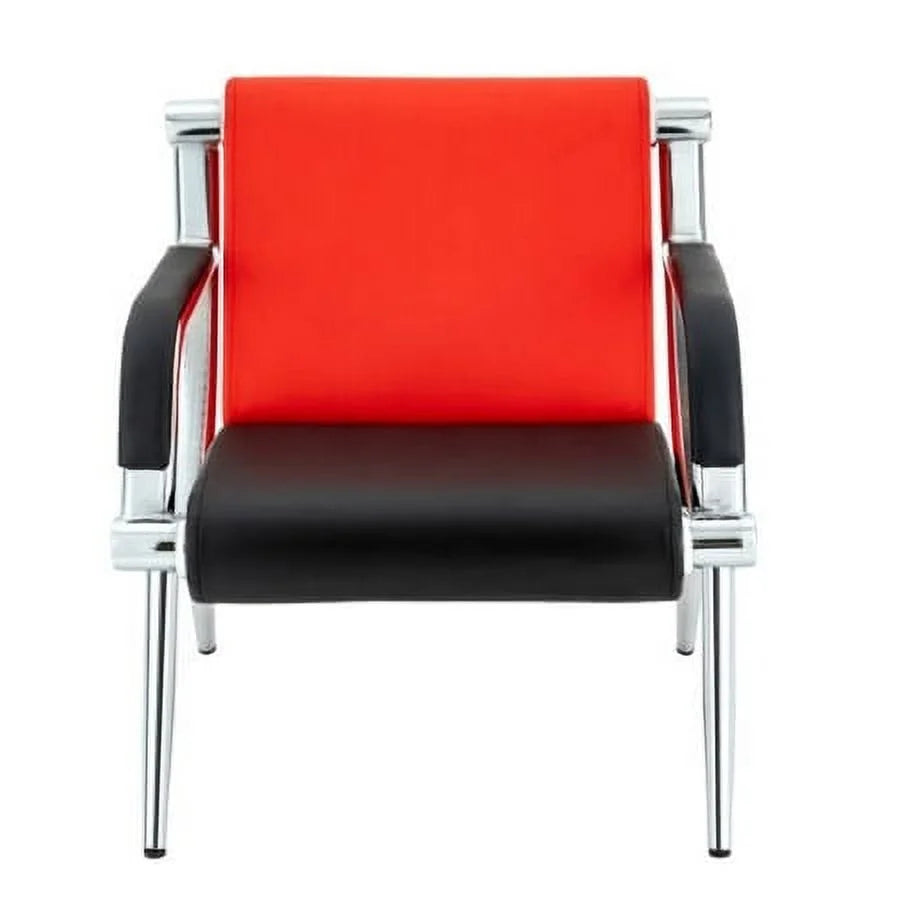 2PCS PU Leather Guest Chair X76359