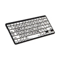 Black on White Bluetooth Mini Keyboard S65047