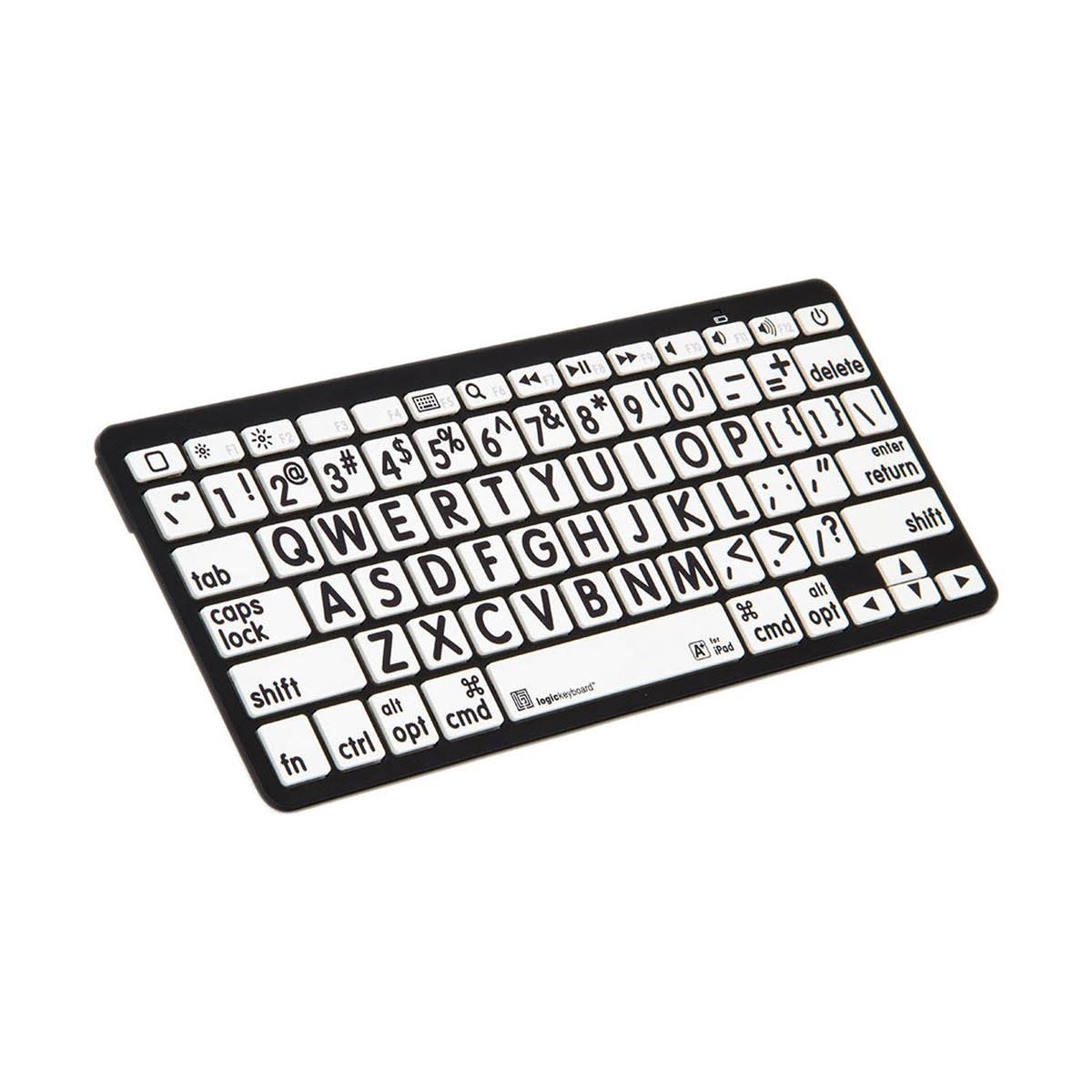 Black on White Bluetooth Mini Keyboard S65047