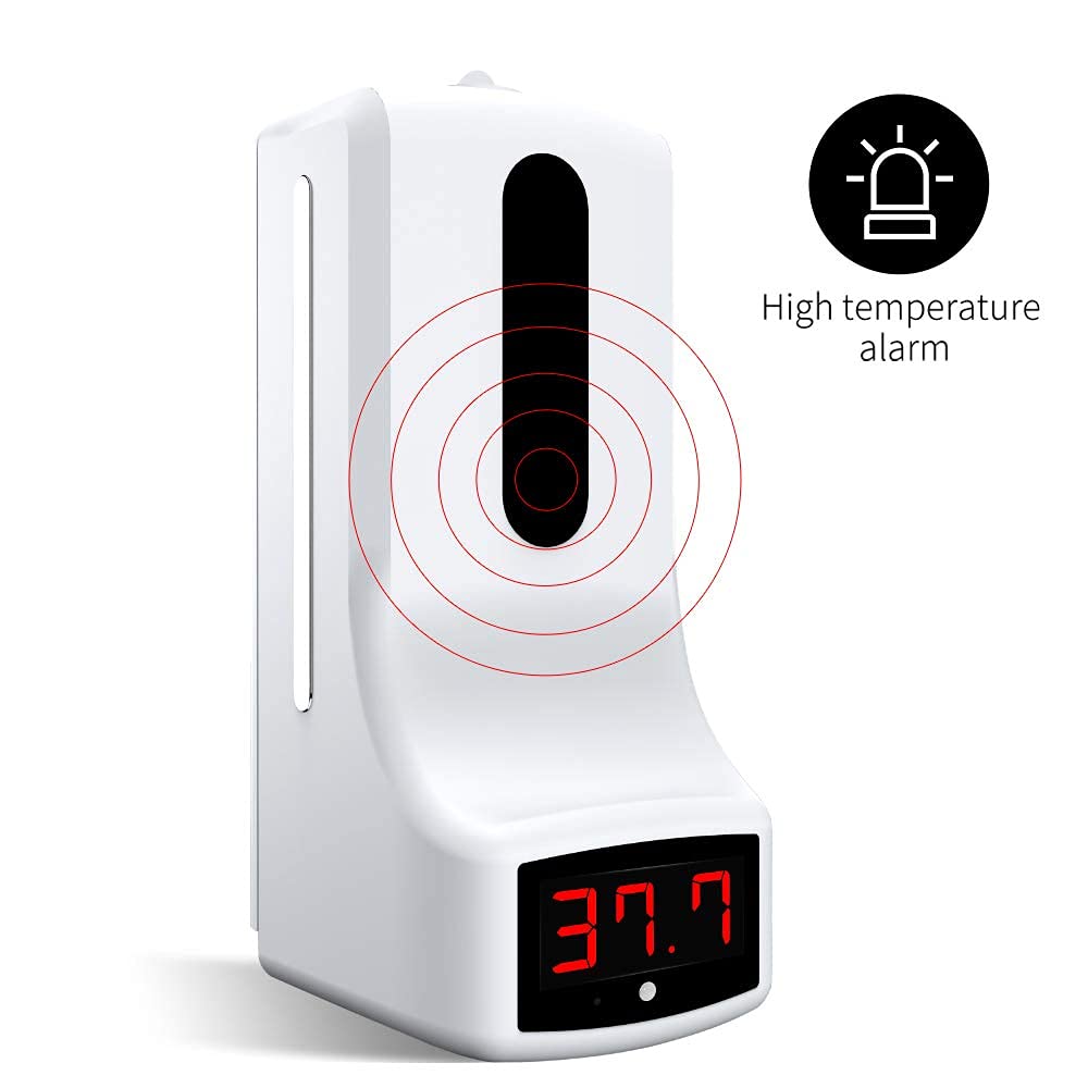 Wall Mounted Automatic Soap Dispenser with Thermometer Q7080