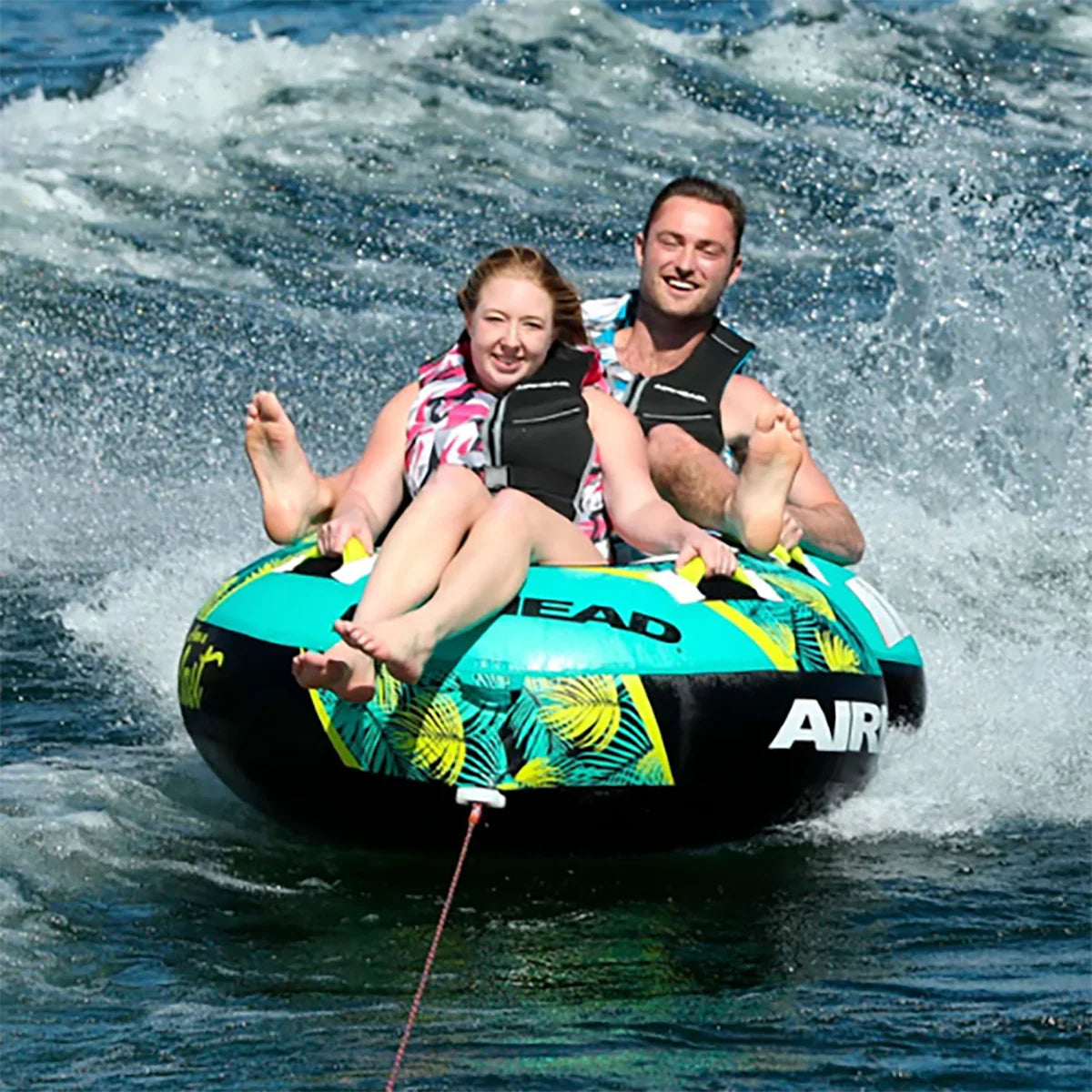 Inflatable 2-Person Towable Water Tube H7189
