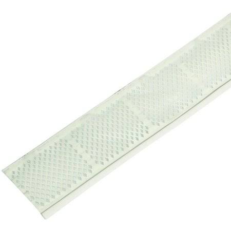 White Snap-In Gutter Filter 3 Foot Case of 75 V45446