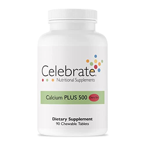Chewable Calcium Citrate with Vitamin D3 500 mg 90 Count O95244
