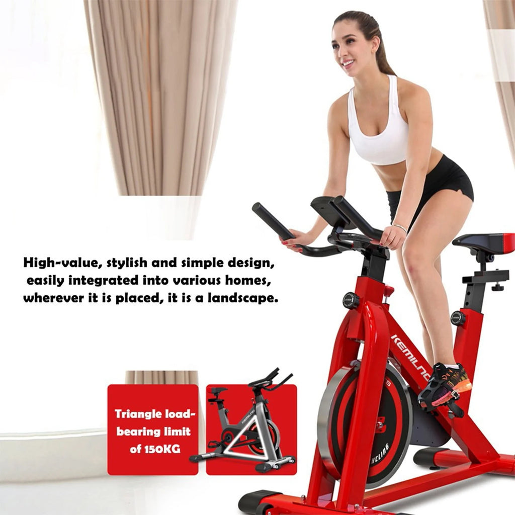 Indoor Cycling Exercise Stationary Bike 440lbs J644514