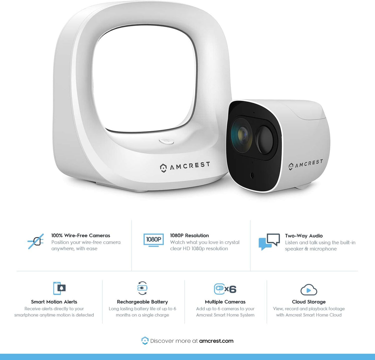 1080P Wireless Outdoor Security Camera System S75698