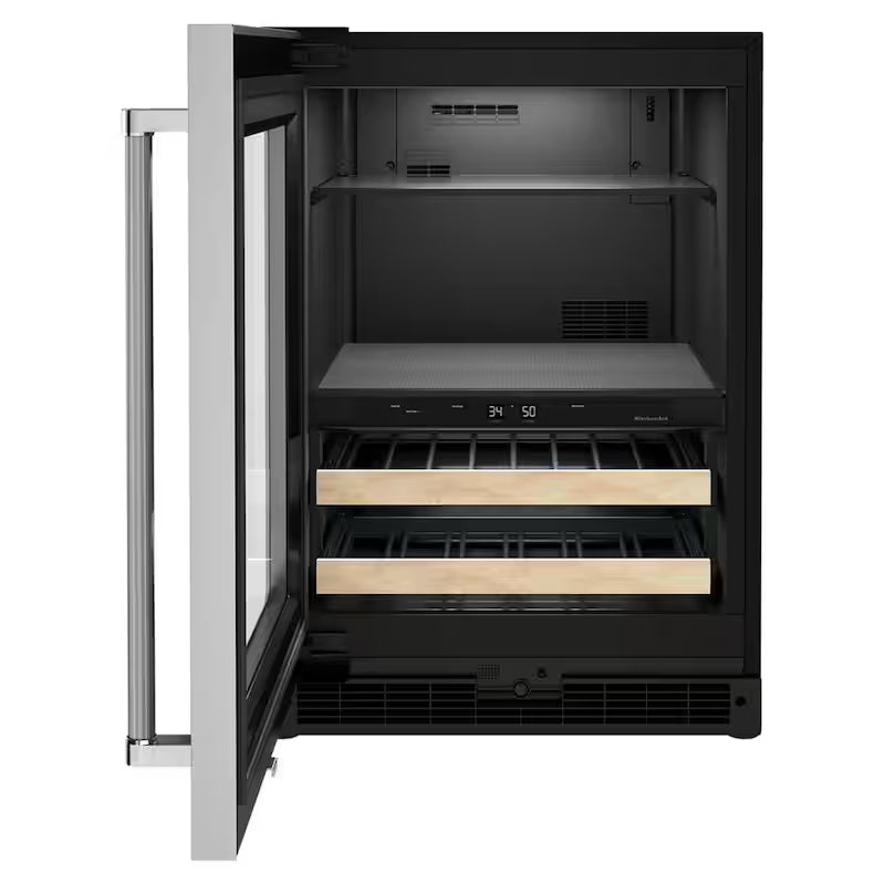 24 in. 14-Bottle Wine and Beverage Cooler L168990
