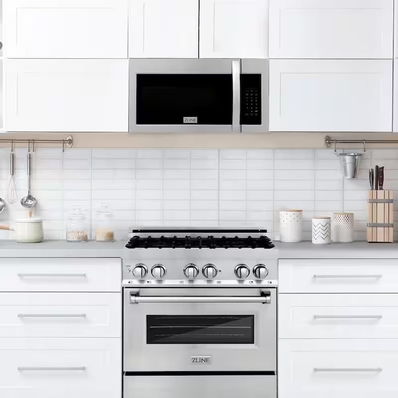 900-Watt Over the Range Microwave in Stainless Steel R872