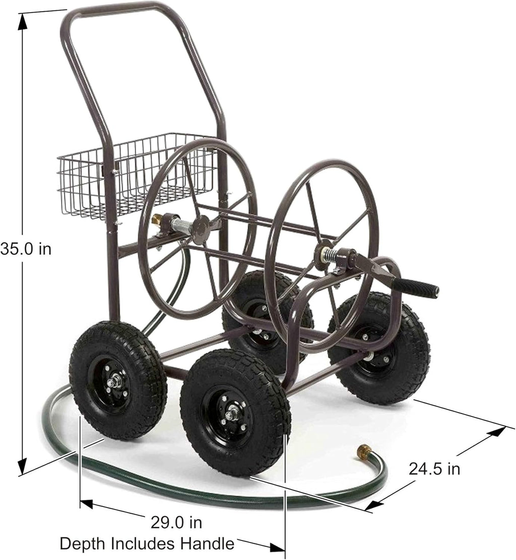 4 Wheel Garden Hose Reel Cart V67285