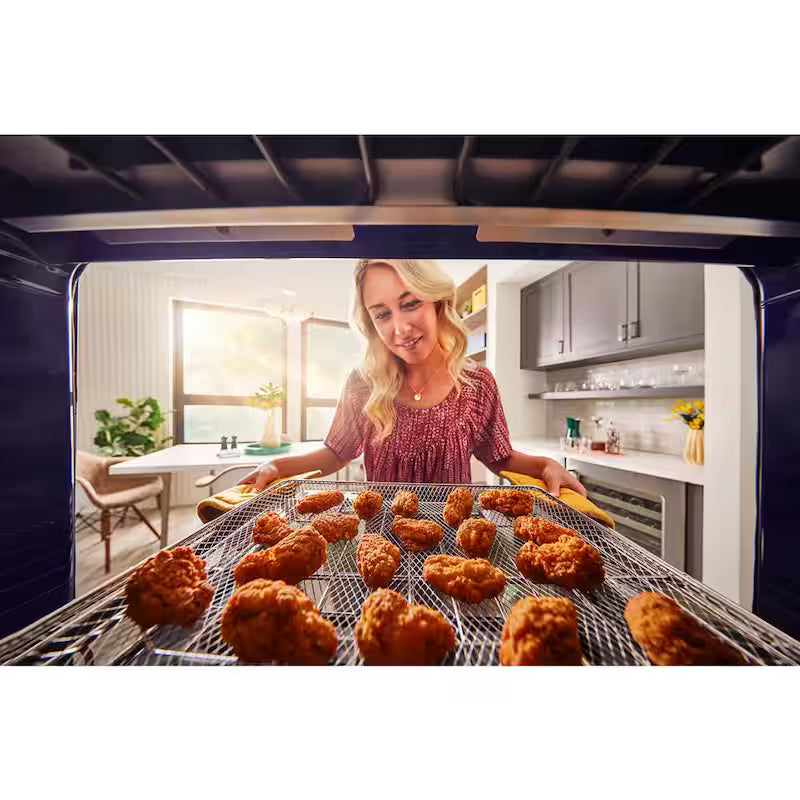 30 in. Electric Wall Oven with Convection Self-Cleaning in White V821771
