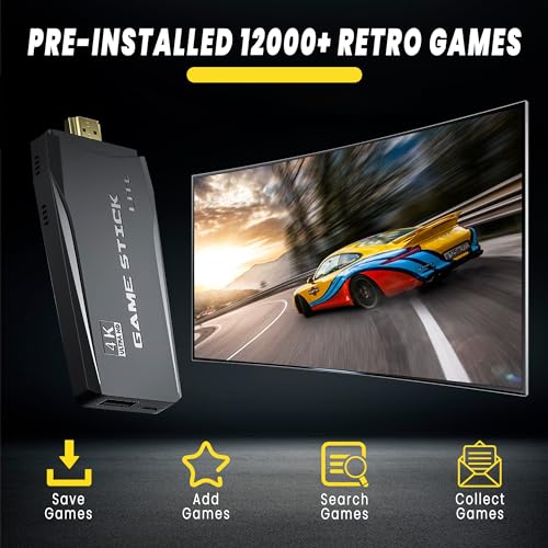 Wireless Retro Handheld Game Console with 4K HD HDMI Output M169272
