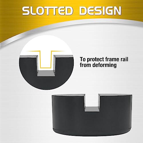 Universal Rubber Floor Jack Pad Adapter (2 Pack) S7132