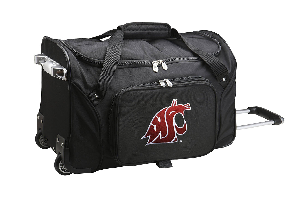 Black 22-inch Wheeled Duffel Bag Y457