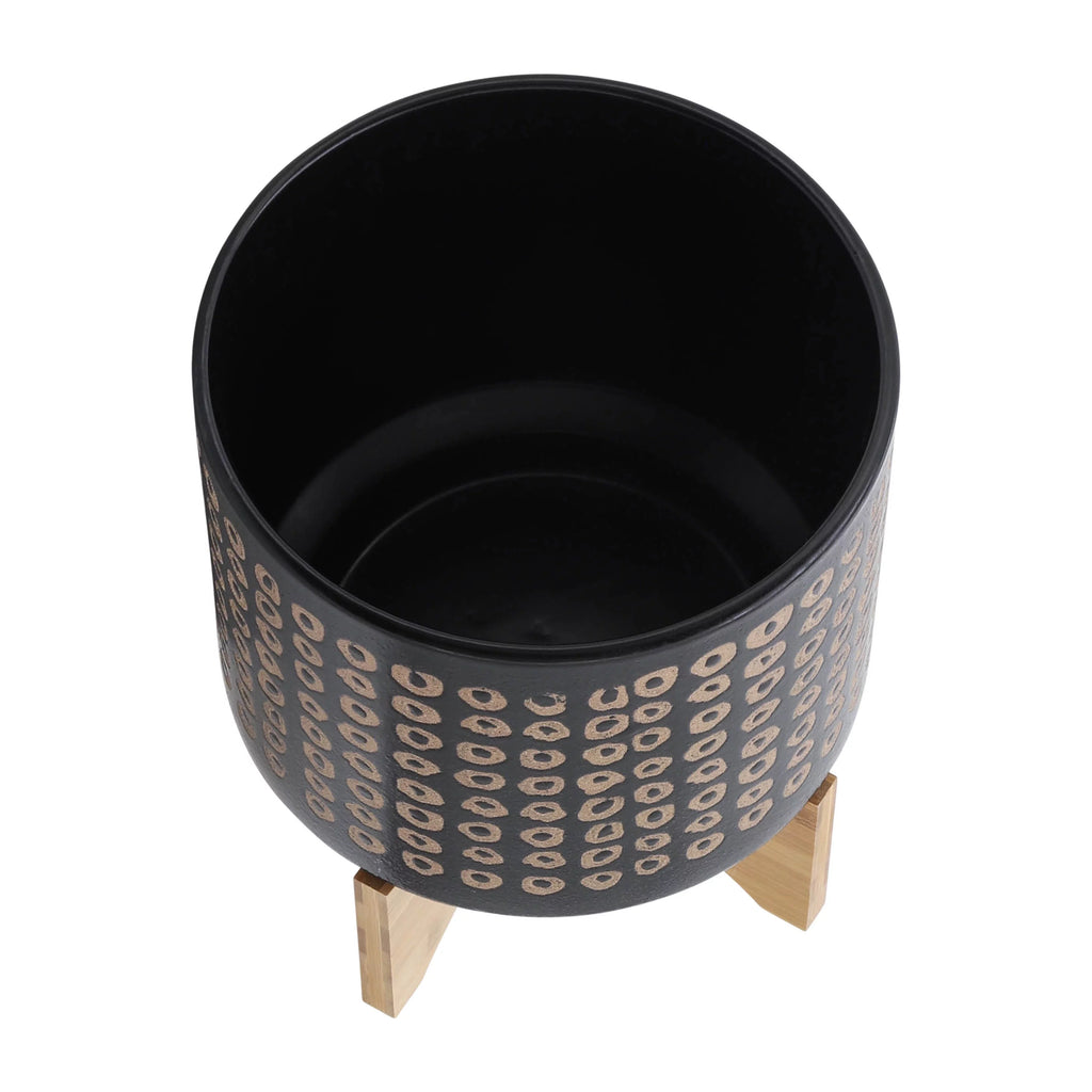 Ceramic Planter On Stand G582