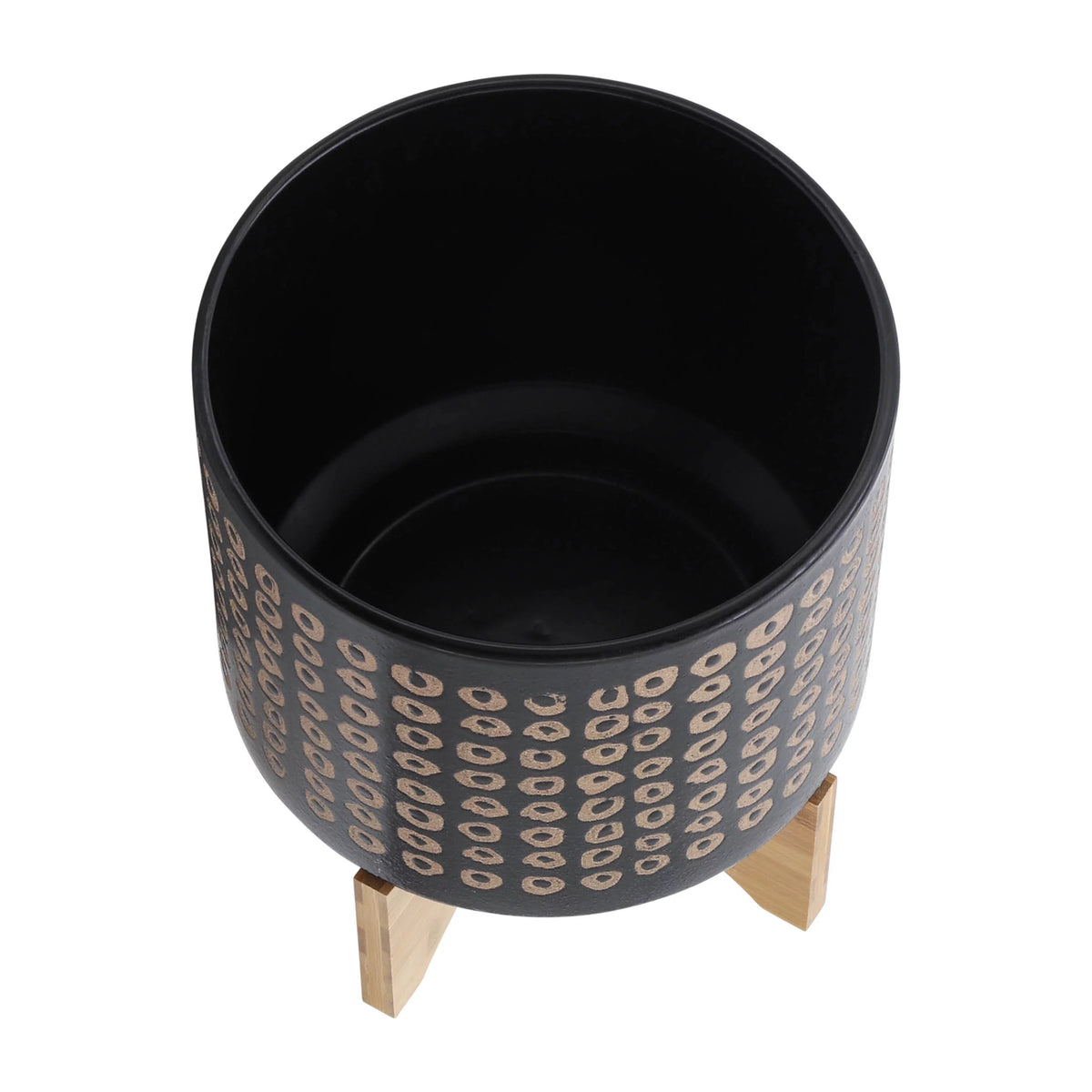 Ceramic Planter On Stand G582