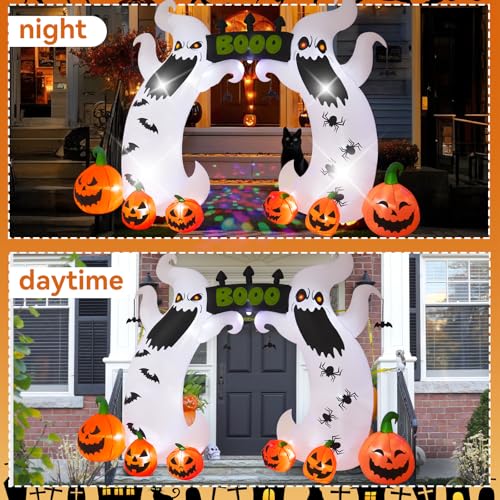 8ft Inflatable Halloween Outdoor Decoration with LED Lights C8085