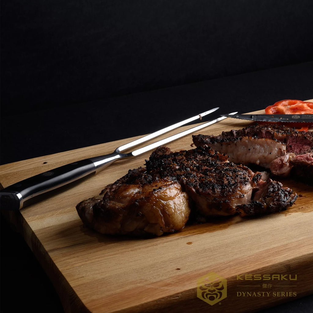 7 inch Forged High Carbon Stainless Steel Meat Fork Y519