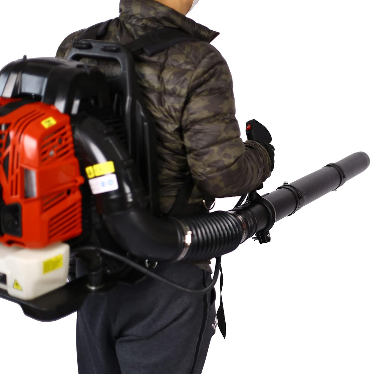 76cc 4-Cycle 530CFM Backpack Leaf Blower G4296