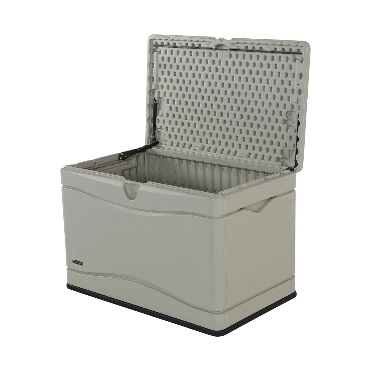 80 Gallon Beige Plastic Deck Box X345