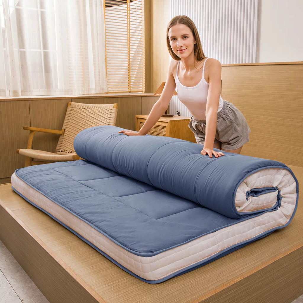 Dark Grey Twin Folding Futon Mattress Z7631