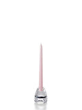 Set of 144 Taper Candles Light Rose 10x22 D461