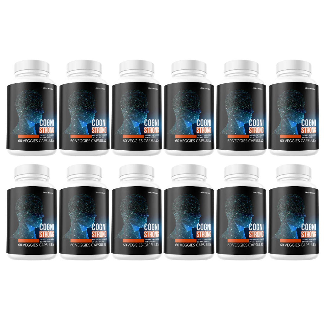 12 Bottles Nootropic Pills A689