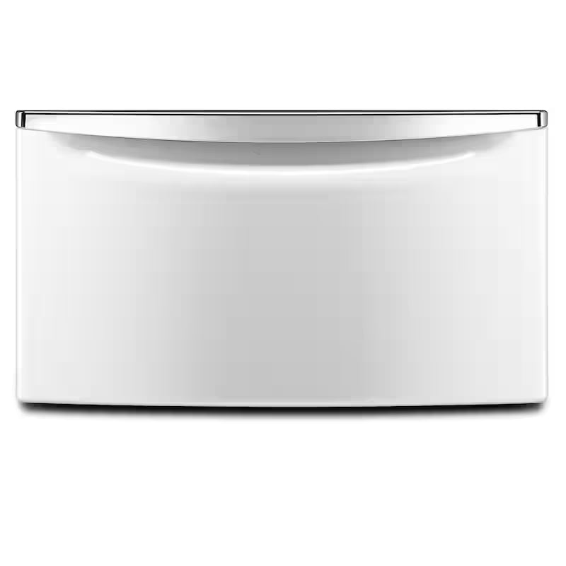 White Pedestal with Storage B66846