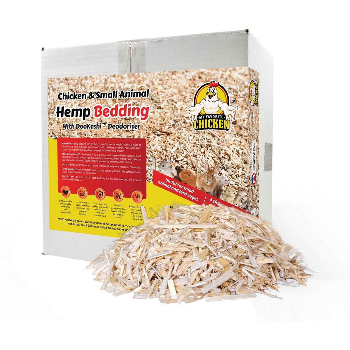 Hemp Chicken Coop Bedding C2672