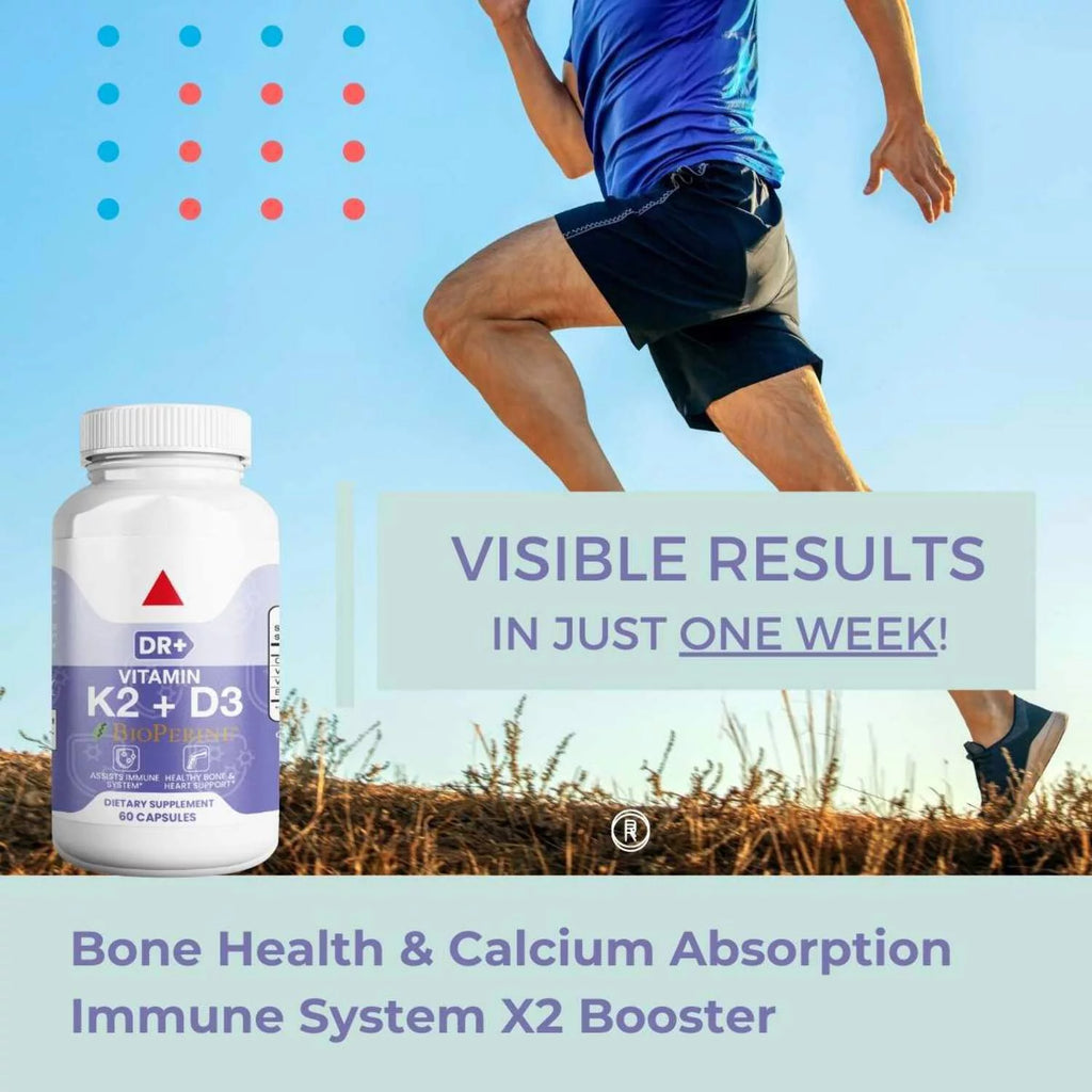Vitamin K2 MK7 with D3 5000 IU Supplement 2-Pack W7651