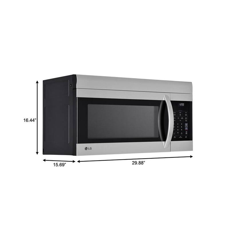 1.7 cu. ft. Stainless Steel Over-the-Range Microwave Oven B64161