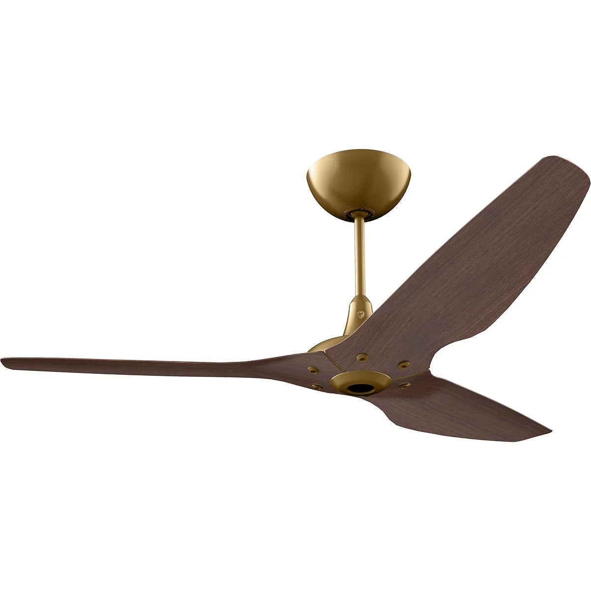 60 Ceiling Fan With Cocoa Bamboo Blades And Gold Finish J84074