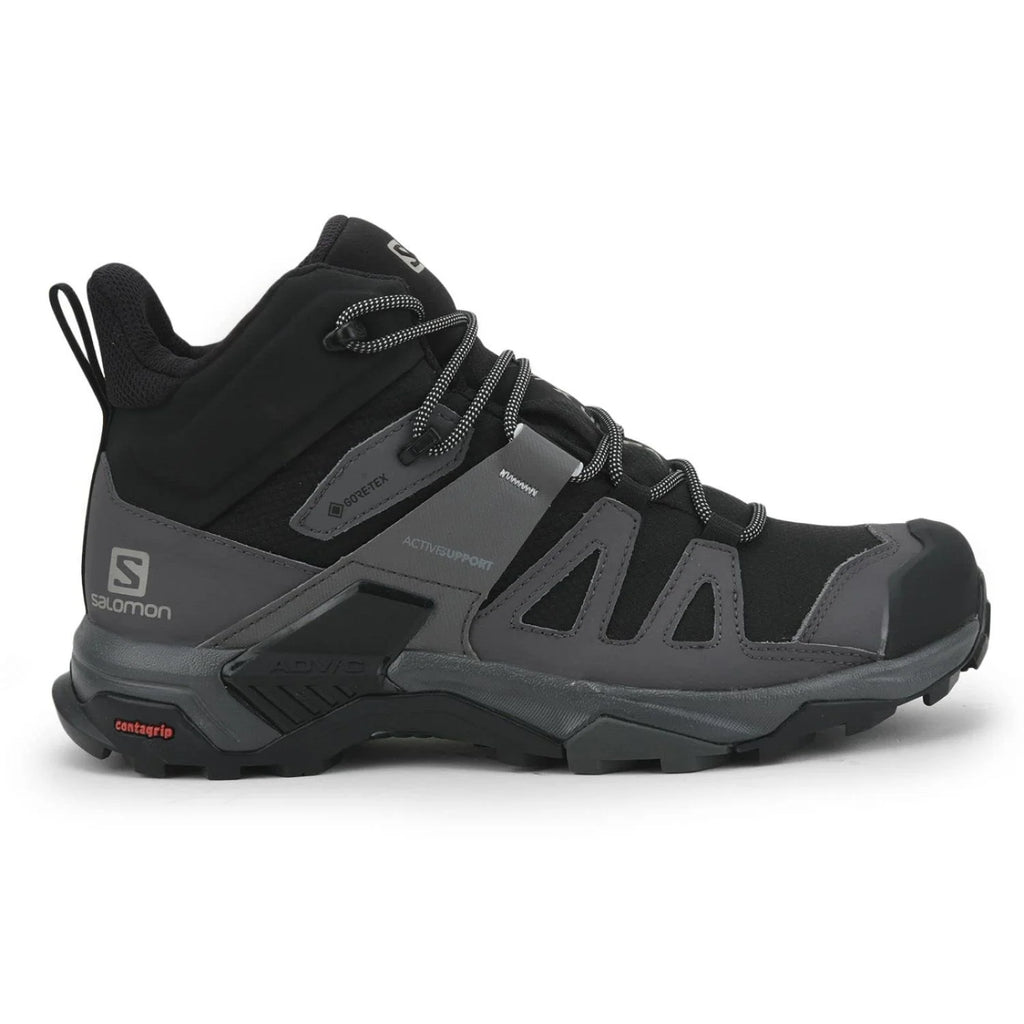 Black Mid Hiking Shoes L41380
