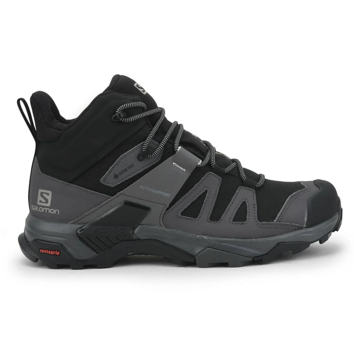 Black Mid Hiking Shoes L41380